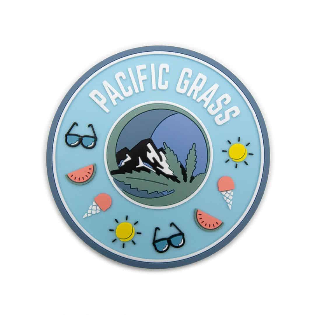 Pacific Grass Silicone Coasters