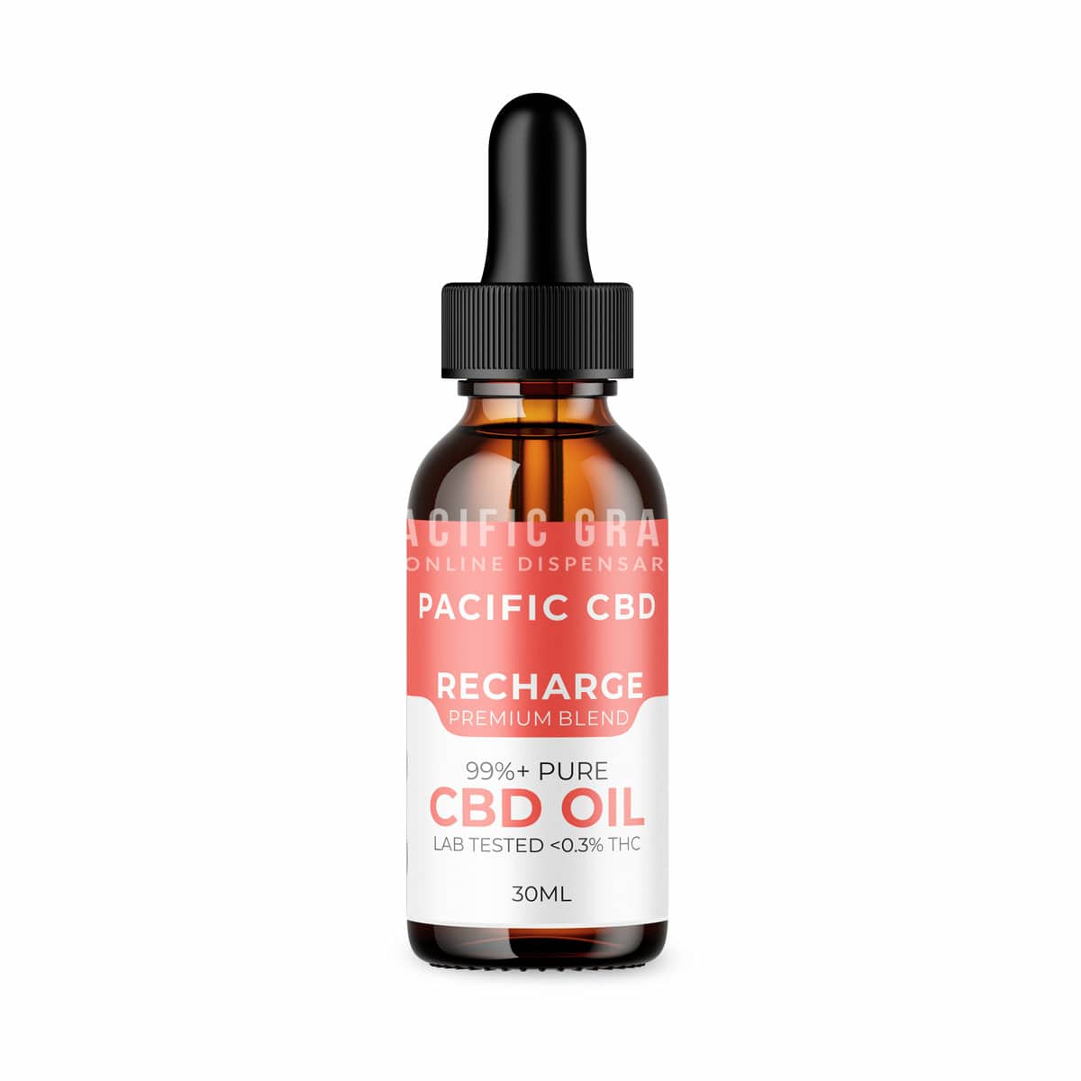 Pacific CBD Tincture - Premium Blend - Recharge