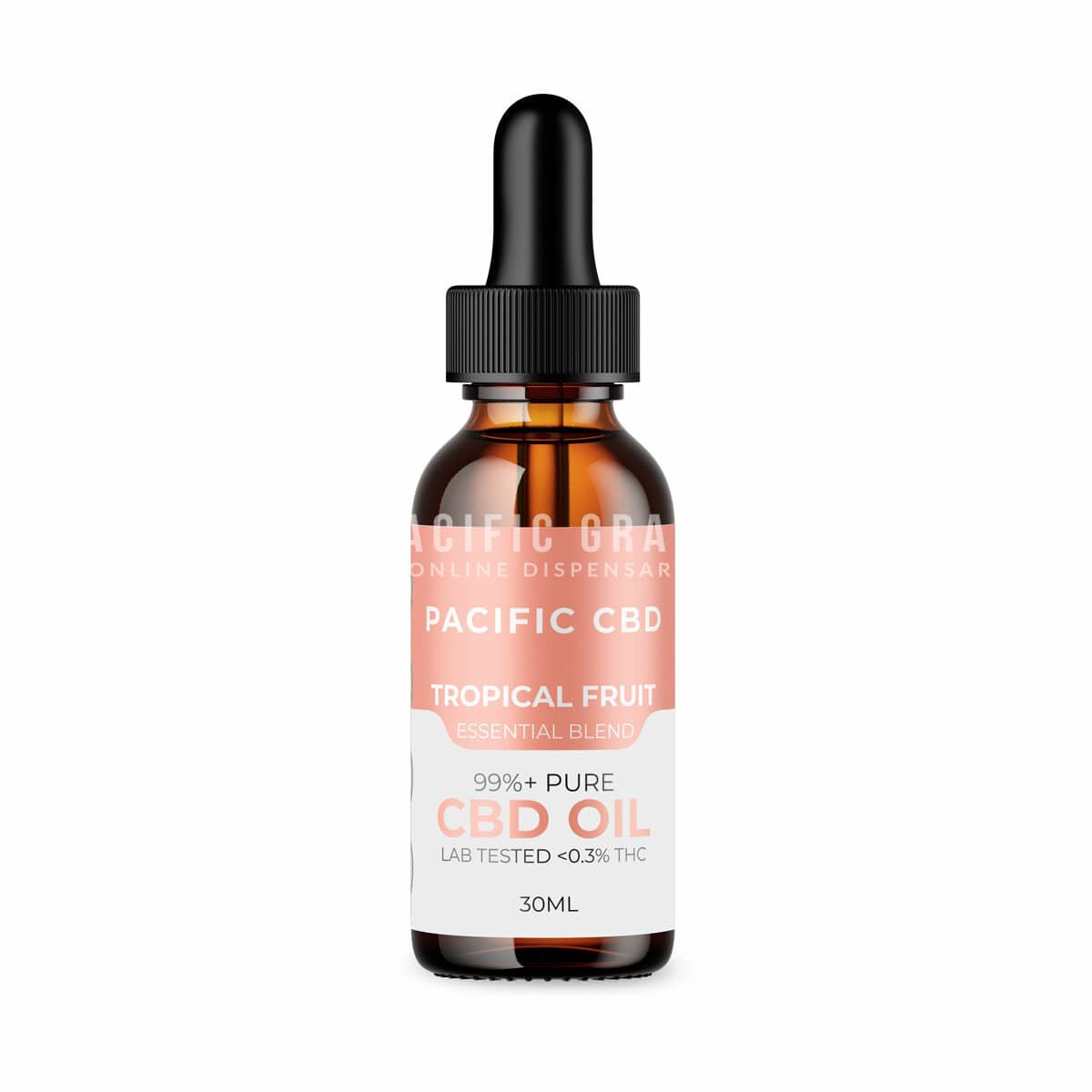 Pacific CBD Tincture - Essential Blend - Tropical Fruit