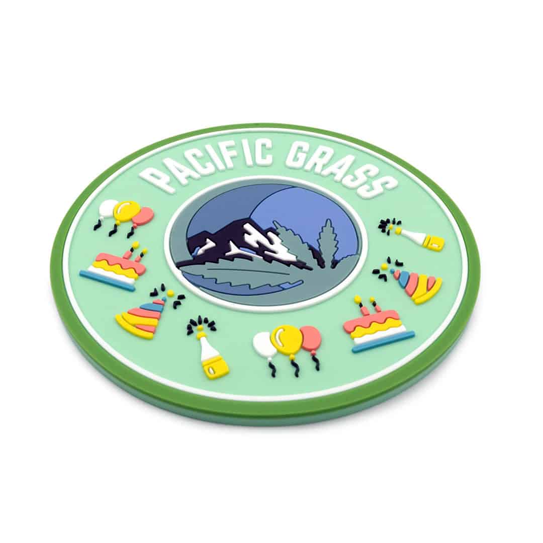 Pacific Grass Silicone Coasters