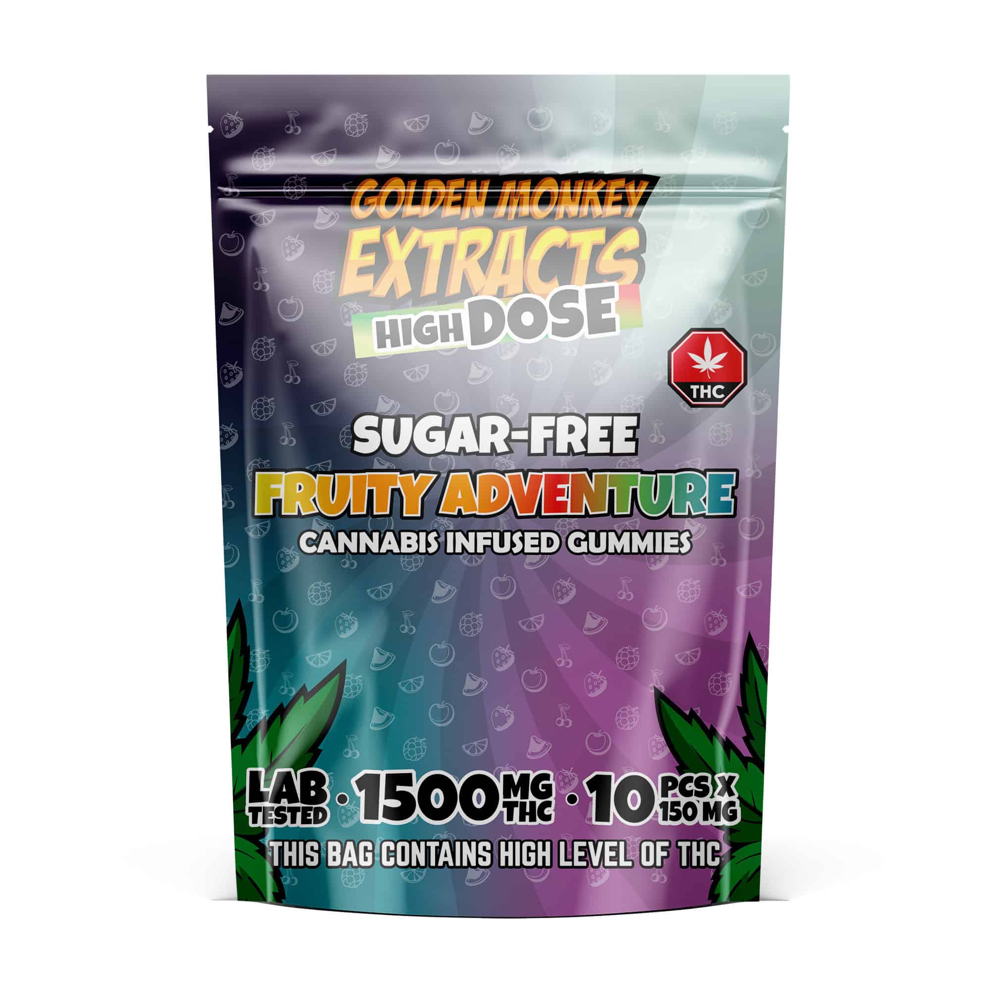 Golden Monkey Extracts - 1500MG - High Dose Gummy